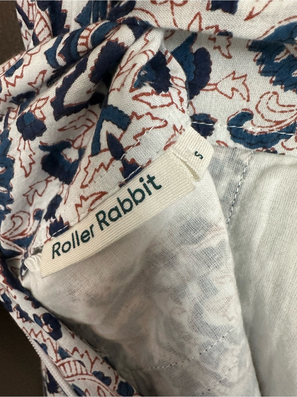 ANTHROPOLOGIE x ROLLER RABBIT Jewel Medallion Lounge Pants Size Small - Picture 8 of 10